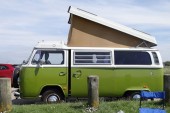 A VW T2 Classic Campervan called Dorothy and for hire in Brockham, Surrey