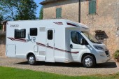 A Rimor Motorhome called Sparky and Exterior for hire in Peterborough, Cambridgeshire