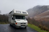 A Laika Motorhome called Laika and Front view - Scotland for hire in High Wycombe, Buckinghamshire