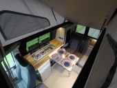 A VW T6 Campervan called Bongo and Interior for hire in Derby, Derbyshire