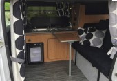 A Vauxhall Campervan called Dusty and Interior for hire in Cannock, Staffordshire