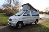 A Bongo Campervan called Silver-Bongo and for hire in Peterborough, Cambridgeshire