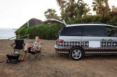 A NON VW Conversion Campervan called Mr-Big and Mr. Big on a trip for hire in Faro, Portugal