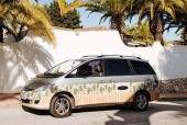 A NON VW Conversion Campervan called Hawaii and for hire in sevilla, Europe