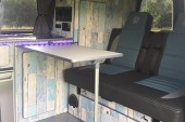 A VW T6 Campervan called Vallerie and Interior for hire in MONMOUTH, Monmouthshire