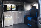 A  Campervan called Odie and Kitchen area for hire in Sittingbourne, Kent