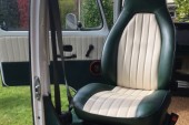 A VW T2 Classic Campervan called Wild-Monty and Front Swival Seat for hire in Bideford, Devon
