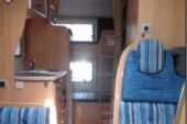A OverCab Motorhome called Chausson09 and Interior for hire in Woodbridge, Suffolk