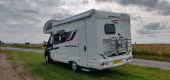 Rear View with bike Rack