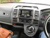 A VW T5 Campervan called Pacha and In built sat nav and bluetooth stereo for hire in Chelmsford, Essex