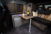 A VW T5 Campervan called Kontiki and for hire in Derby, Derbyshire
