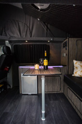A VW T5 Campervan called Kontiki and for hire in Derby, Derbyshire