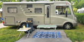 A Hymer Motorhome called Ellen-Mae and for hire 