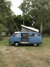A  Campervan called Mya and  for hire in Romsey, Hampshire