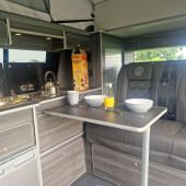 A VW T6 Campervan called Ange and for hire in Cumbria, Cumbria