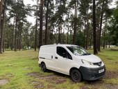 A Nissan Campervan called Smalls and for hire