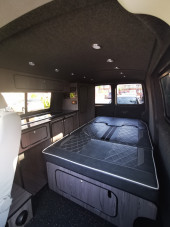 A VW T5 Campervan called Vinny and for hire in Lancashire, Greater Manchester