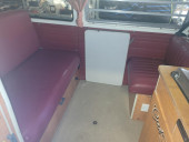 A VW T2 Classic Campervan called Begbie and The Back Seats for hire in Halifax, West Yorkshire