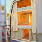 A Ford Campervan called Family and for hire in Kutaisi , Georgia