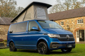 A VW T6 Campervan called Blue-T6 and for hire in Magheralin, Down