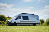 A Mercedes Sprinter Campervan called Silver-Comet and for hire in Hove, West Sussex
