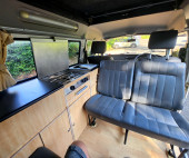 A VW T2 Brazilian Campervan called Bonita and for hire in Lyme Regis, Devon