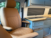 A VW T6 Campervan called Woody and for hire in Cockermouth, Cumbria