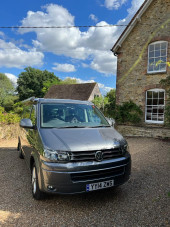 A VW T2 Classic Campervan called Ella- and for hire in brockham, Surrey