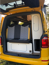 A VW T5 California Campervan called Hacienda and for hire in Chelmsford, Essex