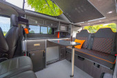 A Ford Campervan called Hulduheim and for hire in Ashford, Kent