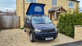 A VW T5 Campervan called Reg and for hire in Cheltenham, Gloucestershire