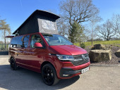A VW T6 Campervan called RubyDub and for hire in knutsford, Cheshire