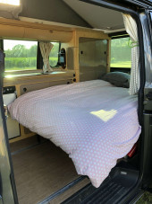 A VW T5 Campervan called Bubba and or sleeping downstairs for hire in Surrey, Surrey