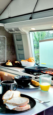 A VW T6 California Campervan called Billy-Ocean and for hire in Swindon , Wiltshire