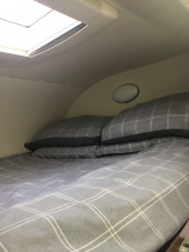 A Auto Sleepers Motorhome called Lisa and for hire in Hopeman , Moray