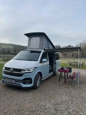 A VW T6 Campervan called Clara and for hire in Lincolnshire, Lincolnshire