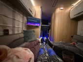 A OverCab Motorhome called Sabrina and for hire 