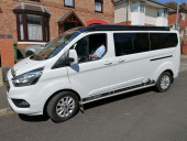 A  Campervan called Joyride and It's long-wheel base gives you some welcome extra room. for hire in Walsall, West Midlands