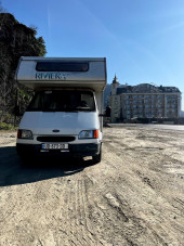 A Ford Campervan called Buddy-G and for hire in Kutaisi , Europe