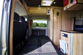A Mercedes Sprinter Campervan called Silver-Comet and for hire in Brighton & Hove, East Sussex