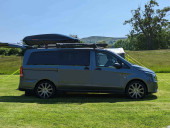 A Mercedes Campervan called Festivan and for hire in Huntingdon, Cambridgeshire