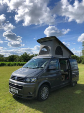 A VW T5 Campervan called Bubba and for hire in Surrey, Surrey