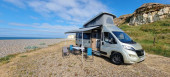 A Hymer Motorhome called HYMER-YOSEMITE- and for hire in Hove, East Sussex