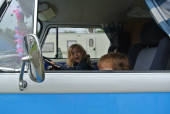 A VW T2 Classic Campervan called Bluebell-The-Camper and for hire in Cronton, Cheshire