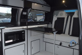 A VW T5 Campervan called Poppie and for hire in Cambridge, Cambridgeshire