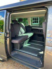 A VW T5 California Campervan called Dreamer and for hire 