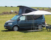 A VW T5 Campervan called Rosie and for hire in South Croydon, Surrey