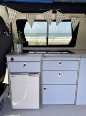 A  Campervan called Cosmo and  for hire in Haverfordwest , Pembrokeshire