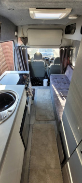 A Ford Campervan called blueFord and for hire in East Kilbride, Lanarkshire