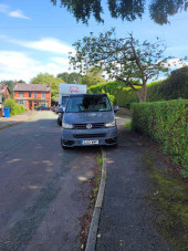 A VW T5 Campervan called Grey-Wolf and for hire in Oldham, Lancashire